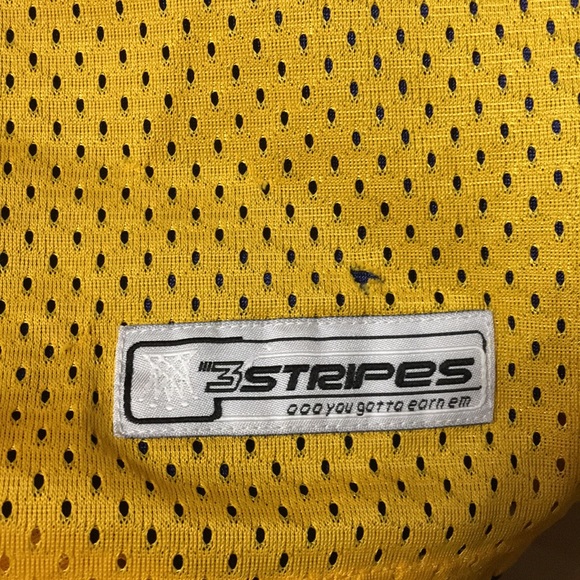 Adidas Basketball practice jersey, blue and yellow - Picture 5 of 5